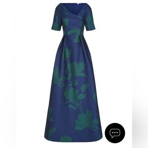 Kay Unger Coco floor-length gown, size 8